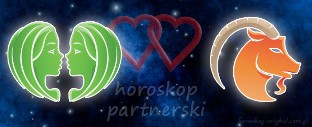 horoskop partnerski Bliźnięta Koziorożec