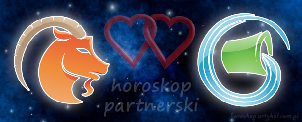 horoskop partnerski Koziorożec Wodnik