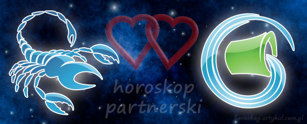 horoskop partnerski Skorpion Wodnik