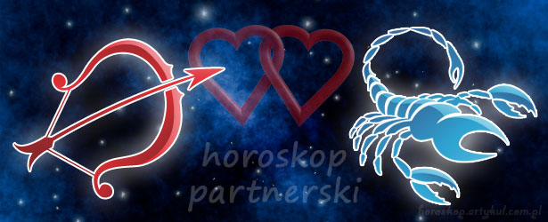 horoskop partnerski Strzelec Skorpion