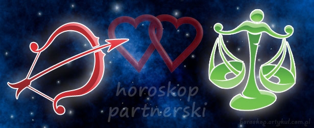 horoskop partnerski Strzelec Waga