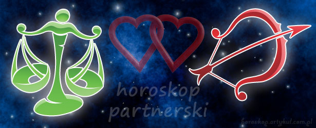 horoskop partnerski Waga Strzelec