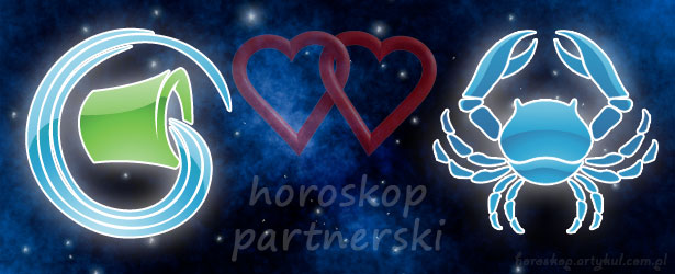 horoskop partnerski Wodnik Rak