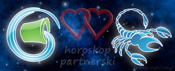 horoskop partnerski Wodnik Skorpion