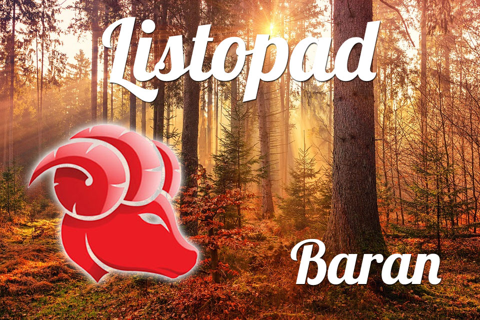Baran horoskop Listopad