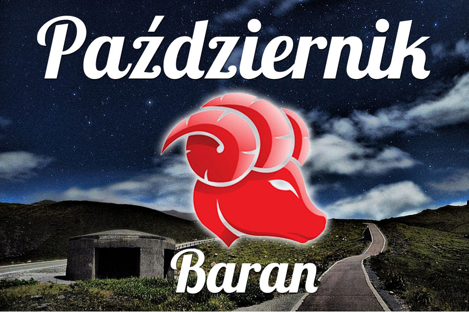 Baran horoskop Październik
