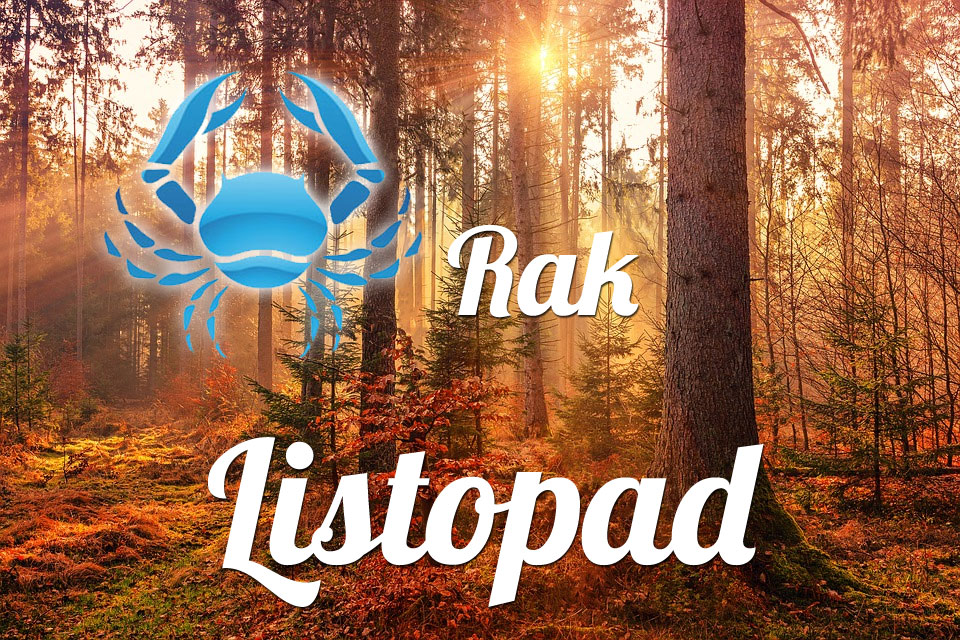 Rak horoskop Listopad