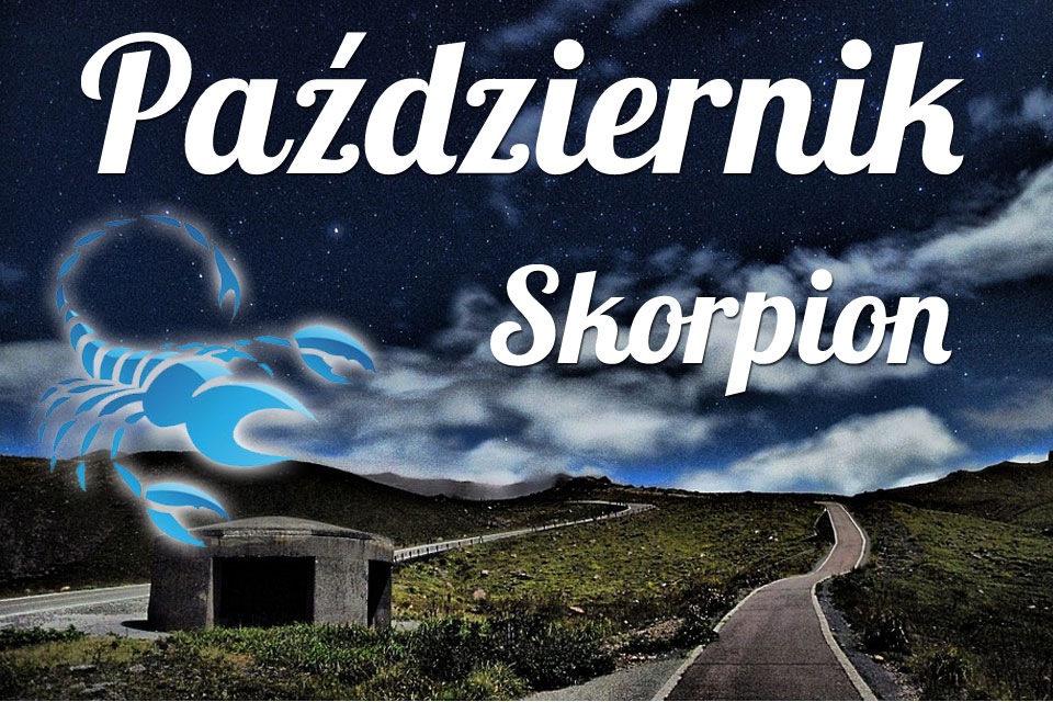 Skorpion horoskop Październik