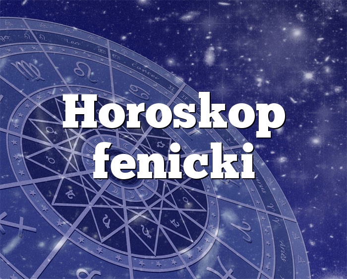 Horoskop fenicki