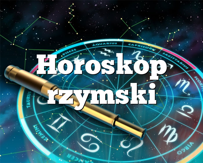 Horoskop rzymski